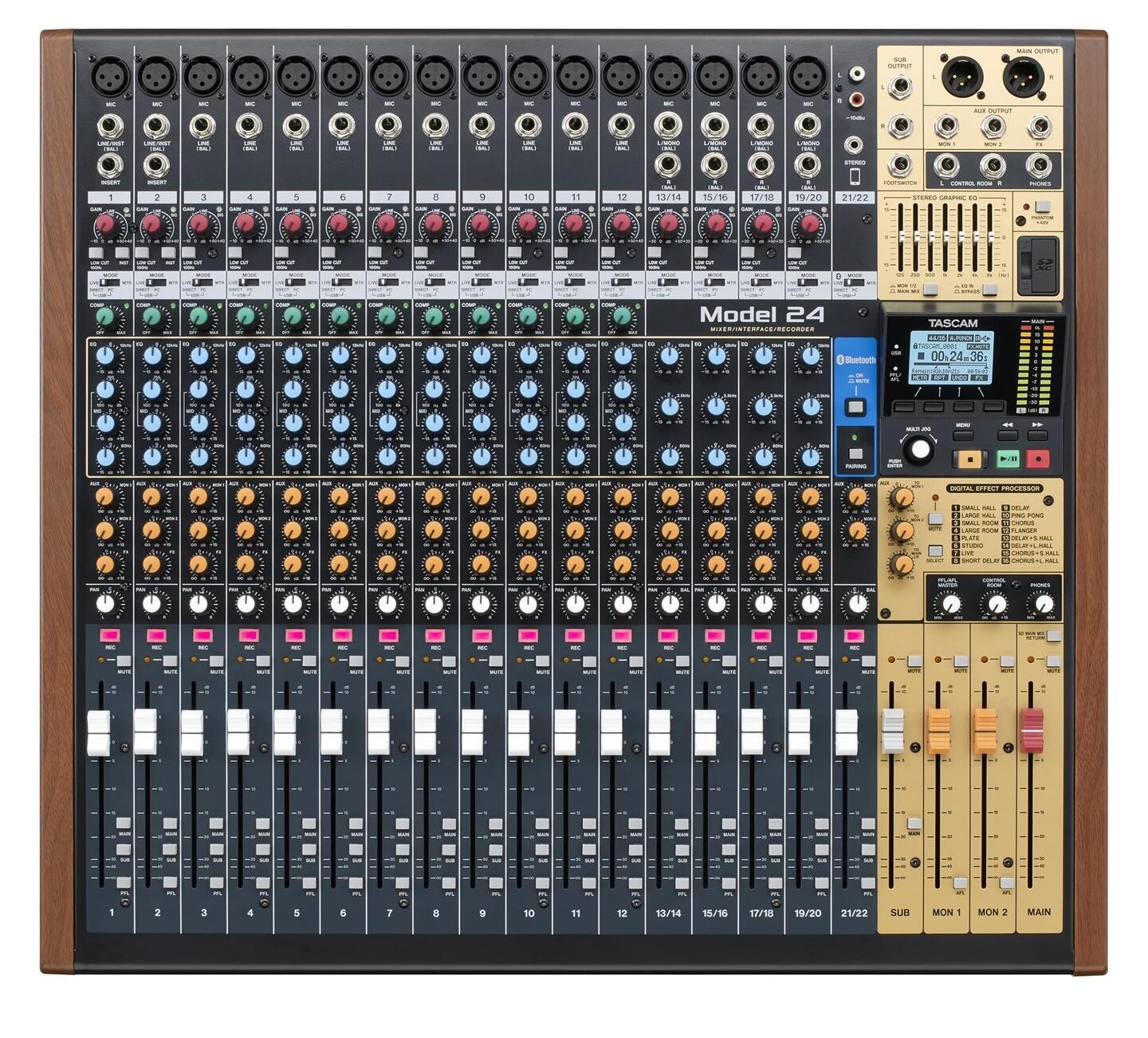 TASCAM MODEL 24 - 22 kanals mikser