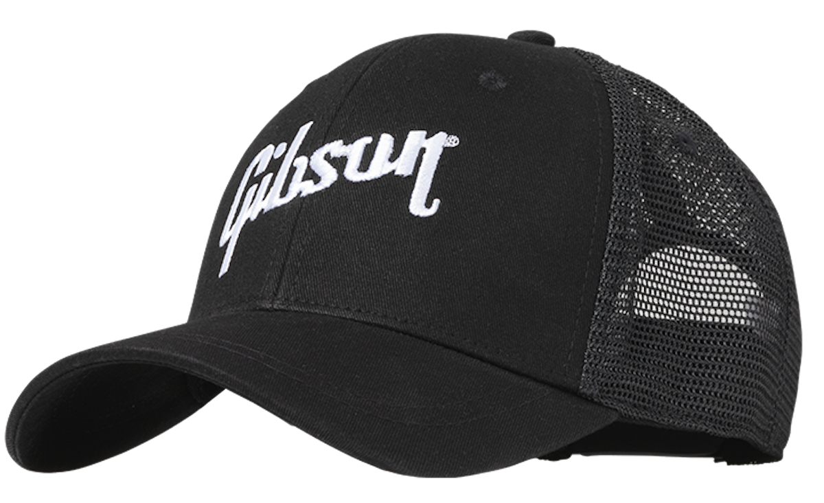 Gibson Gear - Black Trucker Snapback