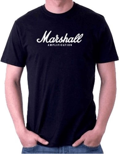 Marshall TSAMP01-H-BK-M T-Shirt - Mann - Medium