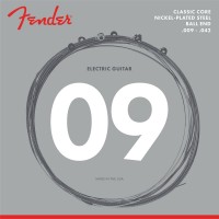 Fender 255L Classic Core Electric Guitar Strings - Nickel-Plated Steel - .009-.042