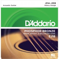D'Addario EJ18 Phosphor Bronze .014-.059