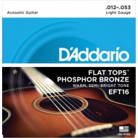 D'addario EFT16 - .012 Flat Tops  for ak.gitar