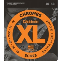 D'Addario ECG23 Chromes Extra Light 10-48w