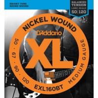 D'Addario EXL160BT - Basstrenger .050-.120