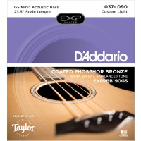 D'Addario Fretted EXPPBB190GS - Strenger til Taylor GS Mini ak. bass 037 - 090