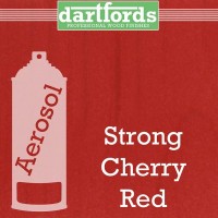 Dartfords FS5061 Pigmented Nitrocellulose Lacquer - Strong Cherry Red