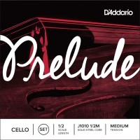 D'Addario Orchestral J1010 1/2M Cello strengesett 1/2 Medium Tension