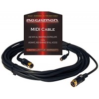 Rocktron RDMH900 5 to 7-Pin MIDI Cable - 9m