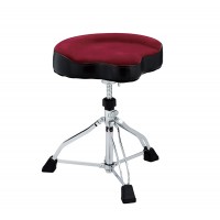 Tama HT530DRCN - Tama 1st Chair Glide Rider Dark Red Cloth Seat