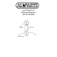 ALLPARTS EP-4143-000 Wiring Kit for Gibson Les Paul SG Jr 