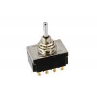 ALLPARTS EP-4363-010 4-Pole On On On 4PDT Mini Switch 