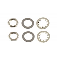 ALLPARTS EP-4970-000 Nuts and Washers for USA Pots and Jacks 