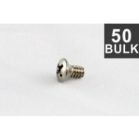 ALLPARTS GS-3263-B05 Bulk Pack of 50 Steel Switch Mounting Screws 