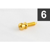 ALLPARTS GS-3370-002 Pack of 6 Gold Intonation Screws 