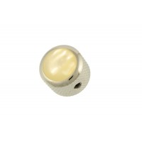 ALLPARTS MK-3170-010 Q-Parts White Pearloid Knob 