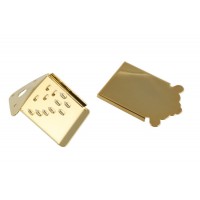 ALLPARTS MT-0987-002 Mandolin Tailpiece Gold 