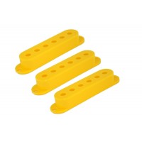 ALLPARTS PC-0406-020 Set of 3 Yellow Pickup Covers for Stratocaster 
