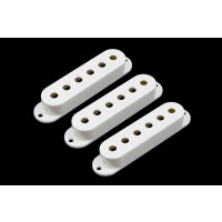 ALLPARTS PC-0406-025 Set of 3 White Pickup Covers for Stratocaster 