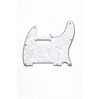 ALLPARTS PG-0562-055 White Pearloid Pickguard for Telecaster 