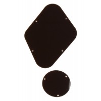 ALLPARTS PG-0814-036 Brown Backplates for Gibson Les Paul 
