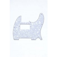 ALLPARTS PG-9562-055 White Pearloid Humbucking Pickguard for Telecaster 