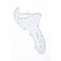 ALLPARTS PG-9565-055 White Pearloid Thinline Pickguard for Telecaster 