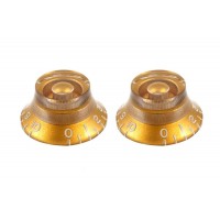 ALLPARTS PK-0140-032 Gold Bell Knobs 