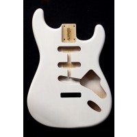 ALLPARTS SBF-WH White Finished Replacement Body for Stratocaster 