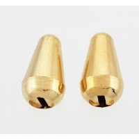 ALLPARTS SK-0710-002 Gold USA Switch Tips for Stratocaster 