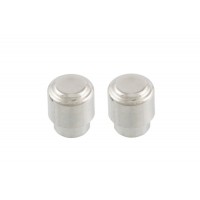ALLPARTS SK-0714-010 Chrome Plastic Switch Knobs for Telecaster 