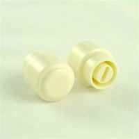 ALLPARTS SK-0714-025 White Switch Knobs for Telecaster 