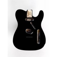 ALLPARTS TBF-BKB Black Finished Replacement Body for Telecaster With Binding 