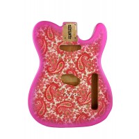 ALLPARTS TBF-PKP Pink Paisley Finished Replacement Body for Telecaster 