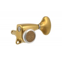 ALLPARTS TK-7248-002 Gotoh Delta 3x3 Antique Gold Locking Tuners 