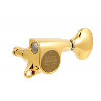 ALLPARTS TK-7267-002 Gotoh 510 6-in-line Gold Locking Tuners 