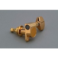 ALLPARTS TK-7760-002 Gotoh 6-in-line Mini Keys Gold 