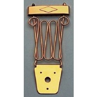 ALLPARTS TP-0432-002 Deluxe Trapeze Tailpiece Gold 