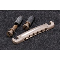 ALLPARTS TP-3406-007 Gotoh Aged Featherweight Stop Tailpiece 