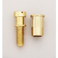 ALLPARTS TP-5455-002 Metric Studs Anchors Gold 