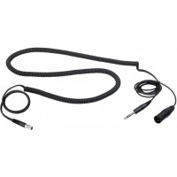 AKG MK HS D kabel til HSD headset - 1/4" stereojack - XLR for dynamisk mikrofon