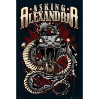 Asking Alexandria "Snake" - Plakat 37