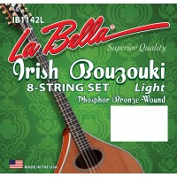 LaBella IB1142L World Folk Set Irish Bouzouki Light. 11-42. Ballend. Strengesett.