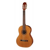 Salvador Cortez CC-10-SN Student Series classic guitar, cedar top, sapele back and sides, 7/8 senorita model