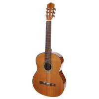 Salvador Cortez CC-10L Student Series classic guitar, cedar top, sapele back and sides, natural, lefthanded