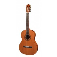 Salvador Cortez CC-22-SN Solid Top Artist Series classic guitar, solid cedar top, sapele back and sides, 7/8 senorita model