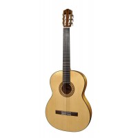 Salvador Cortez CF-120 Flamenco Series flamenco guitar, solid spruce top, solid cypress back and sides, pickguard, with deluxe case