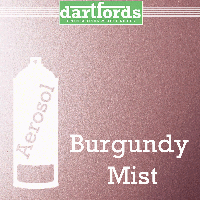 Dartfords FS5395 Metallic Nitrocellulose Paint - Burgundy Mist