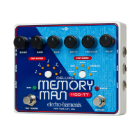 Electro Harmonix Deluxe Memory Man Tap Tempo 1100ms 