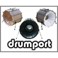 Drumport 22" sølv