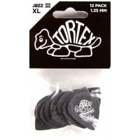 Dunlop 498P1.35 - Tortex Jazz III XL 1.35 - 12 pack